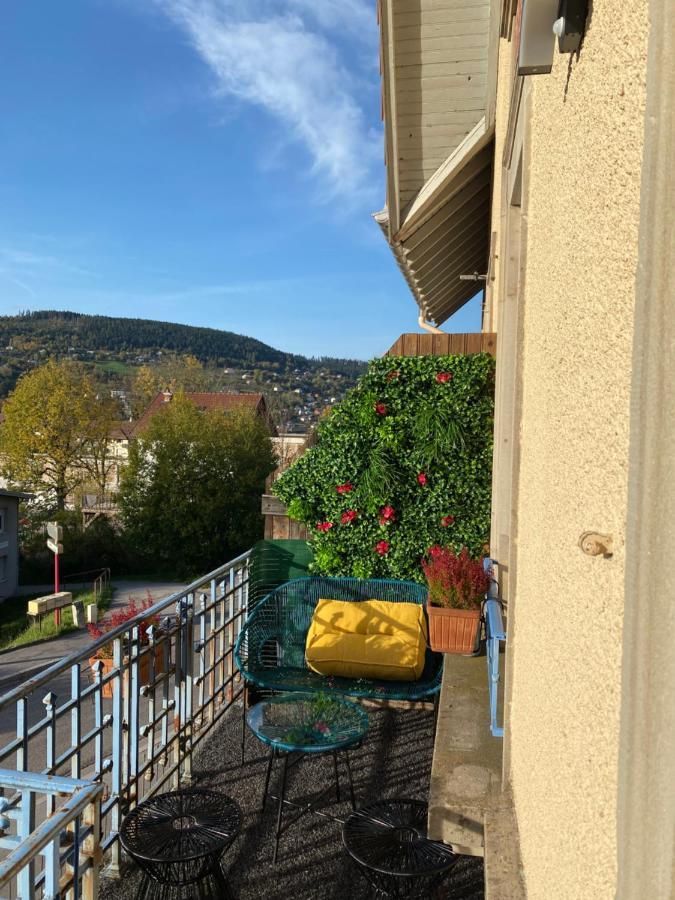 Gîte 3 étoiles L'apparté de G au calme avec balcon et parking privé Gérardmer Extérieur photo