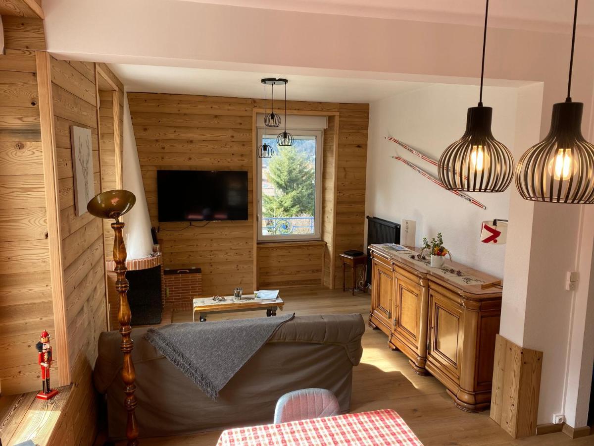 Gîte 3 étoiles L'apparté de G au calme avec balcon et parking privé Gérardmer Extérieur photo