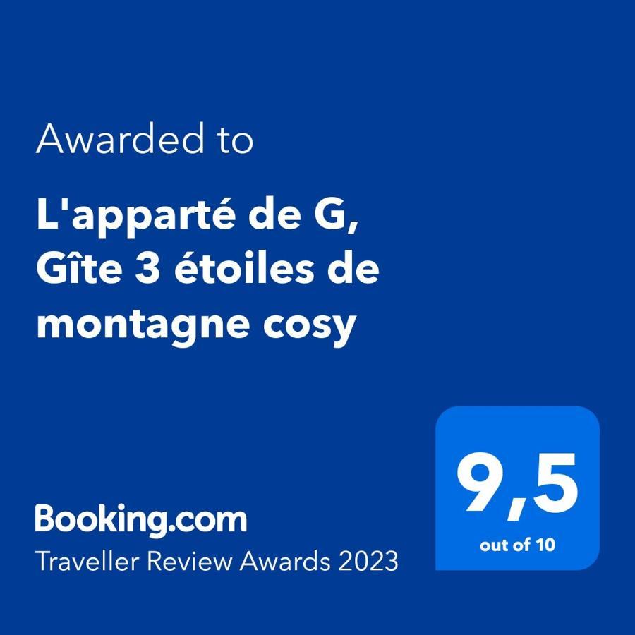 Gîte 3 étoiles L'apparté de G au calme avec balcon et parking privé Gérardmer Extérieur photo