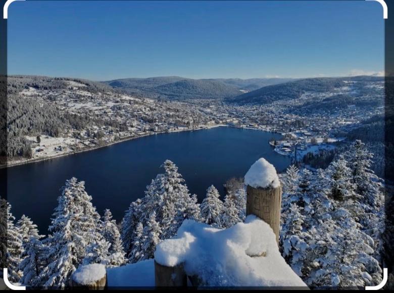 Gîte 3 étoiles L'apparté de G au calme avec balcon et parking privé Gérardmer Extérieur photo